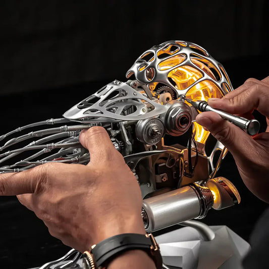 Discover The Art Of Mechanics With The LKWood Nautilus DIY Sculpture Kit