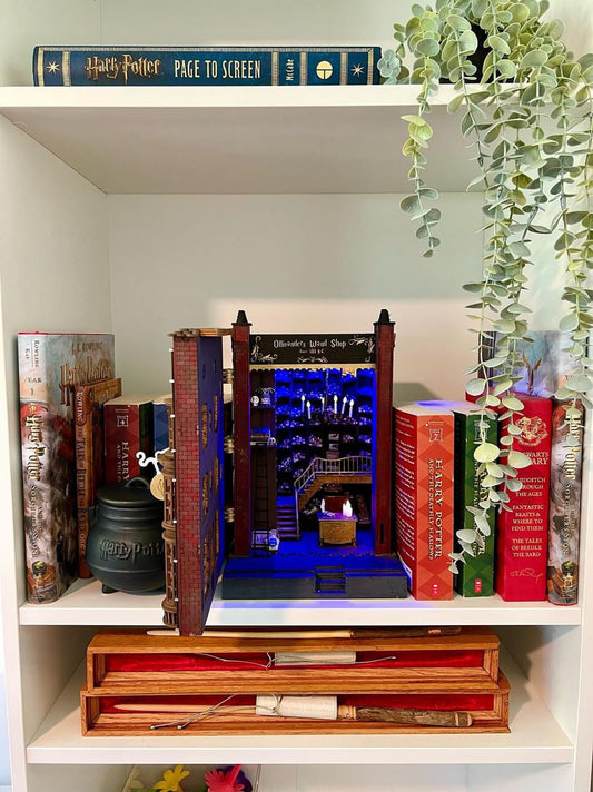 Magic Wand Shop Pre Colored Book Nook