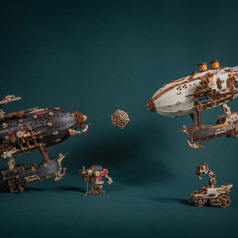 Steampunk Airship Miniature Kit | LKWood