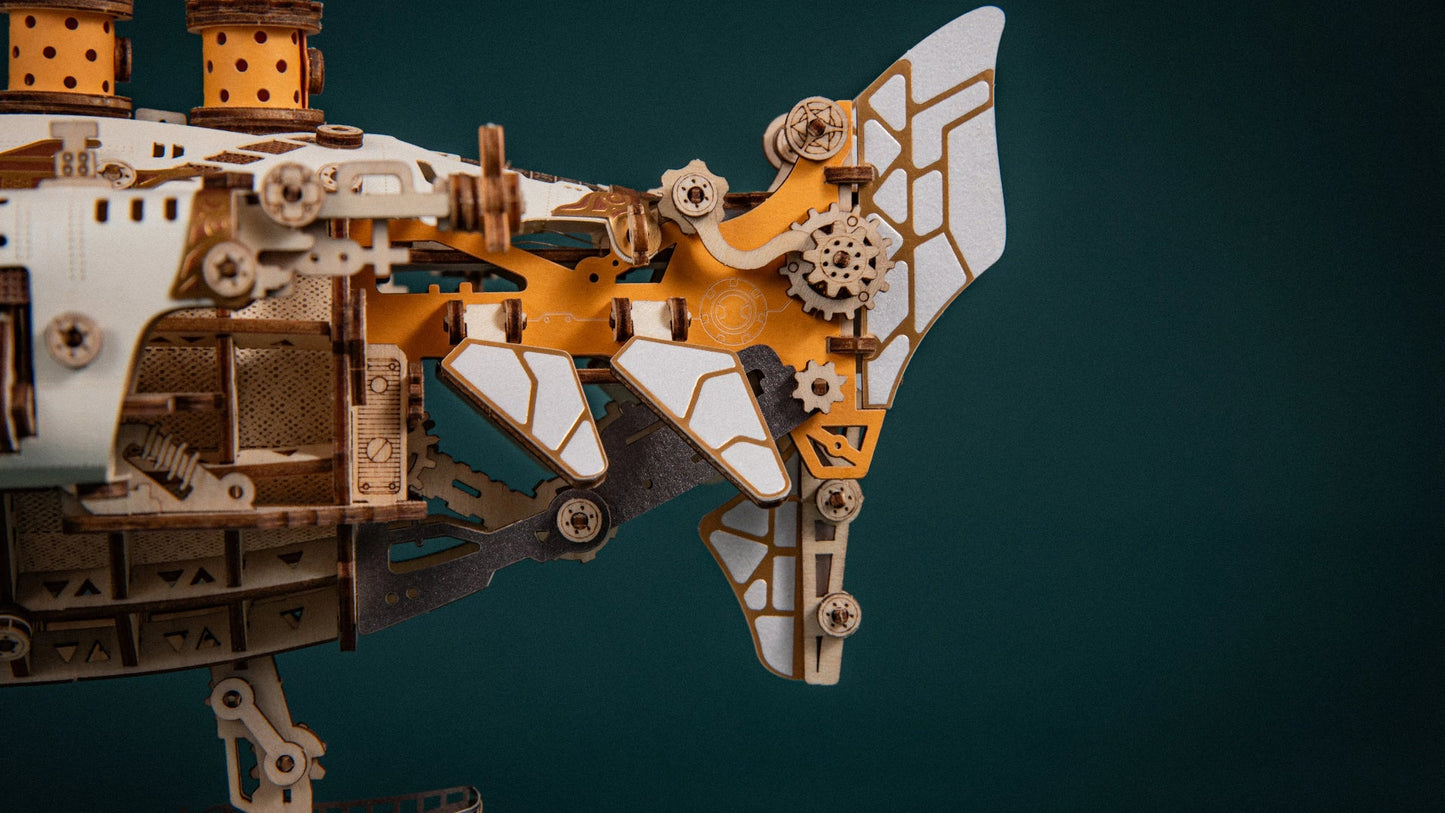 Steampunk Airship Miniature Kit | LKWood
