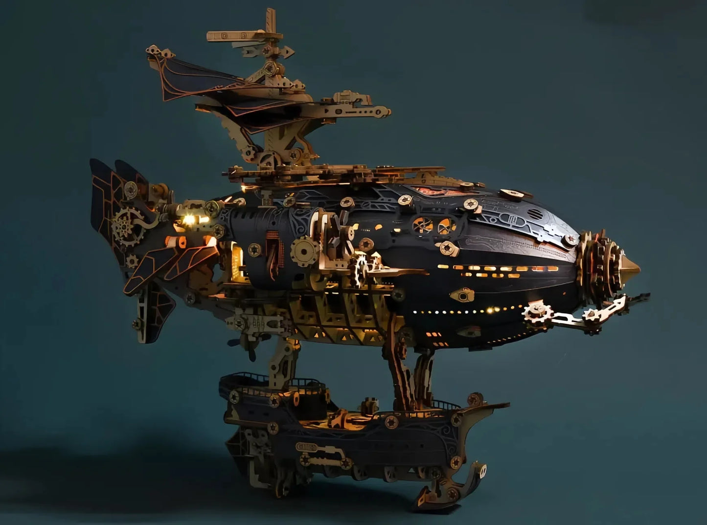 Steampunk Airship Miniature Kit | LKWood