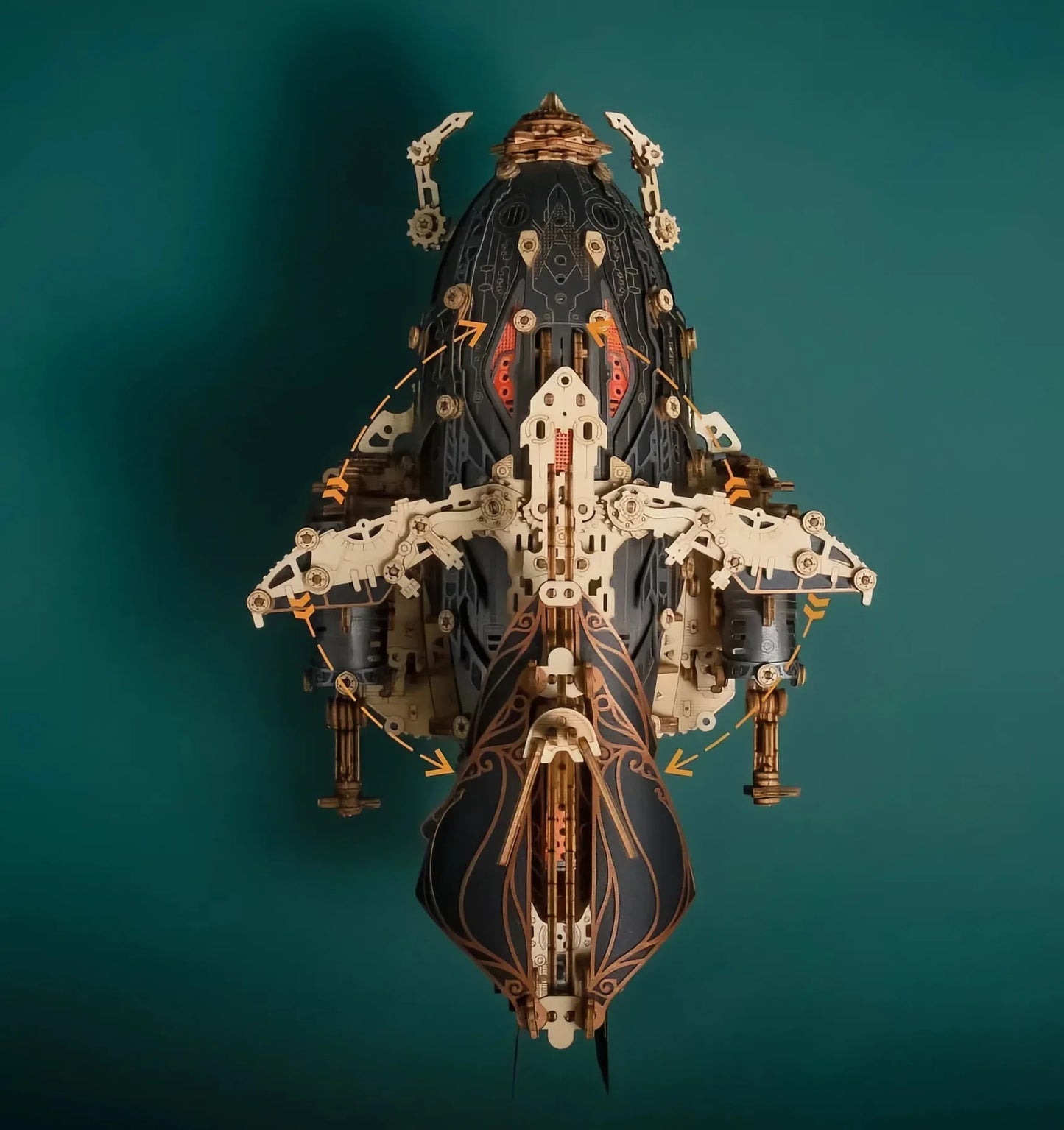 Steampunk Airship Miniature Kit | LKWood