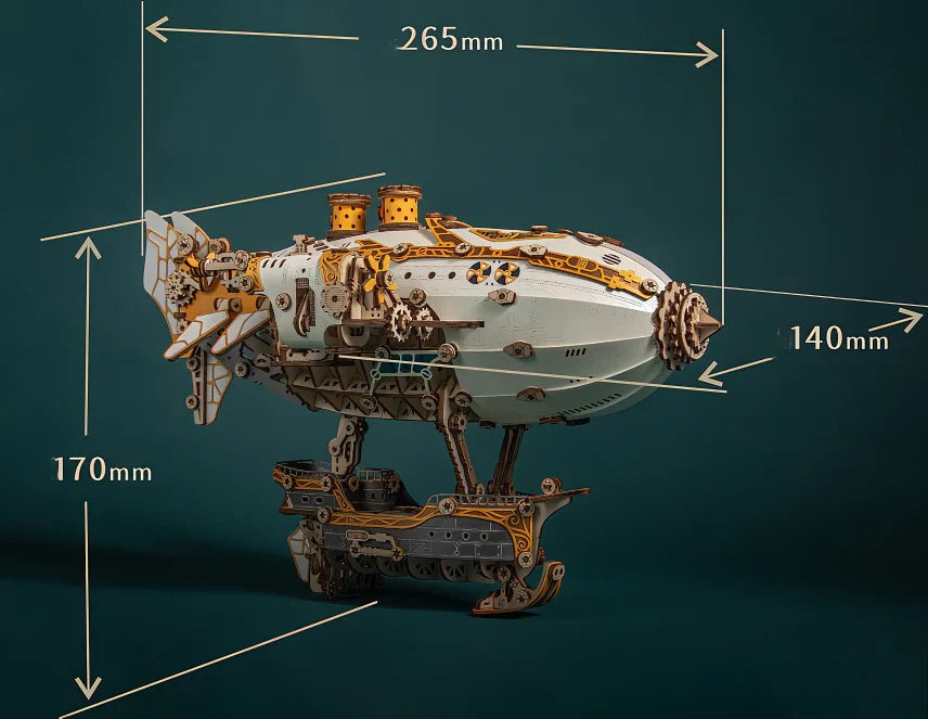 Steampunk Airship Miniature Kit | LKWood