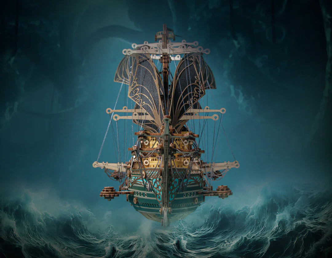 Future Pirate Ship Miniature Kit | LKWood