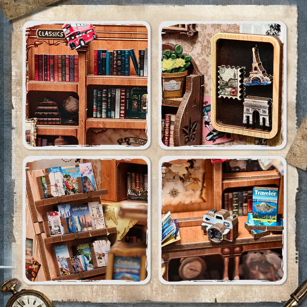 Journey Trace Bookshop Book Nook | LKWood