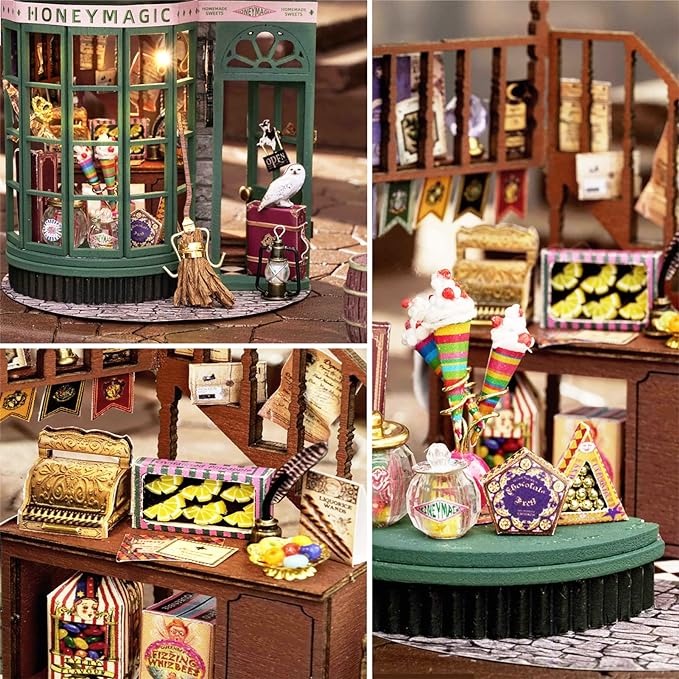 Magic Shop DIY Miniature Kit | LKWood (Dust Cover Included)