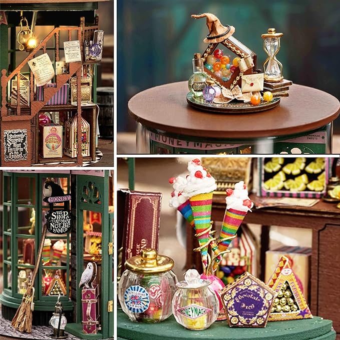 Magic Shop DIY Miniature Kit | LKWood (Dust Cover Included)