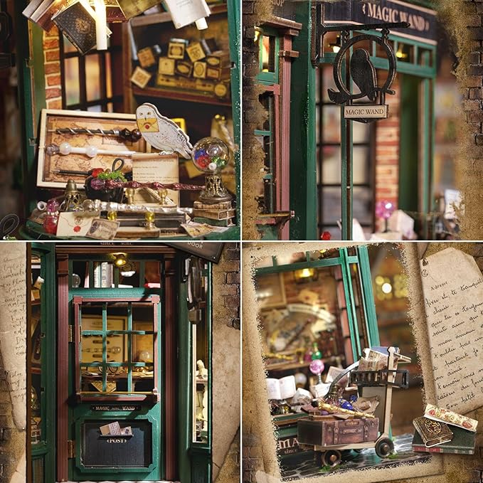 Magic Wand Shop DIY Miniature Dollhouse