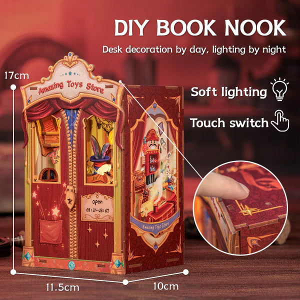 Amazing Toys Store Book Nook | LKWood