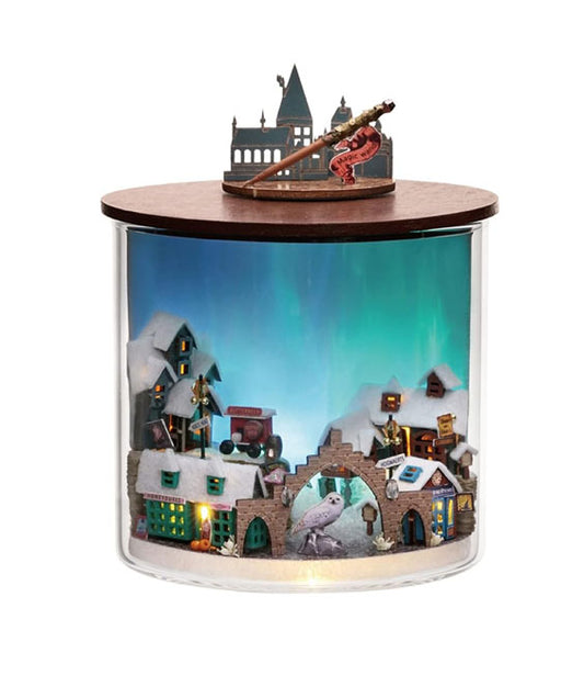 Magic Light DIY Miniature House | LKWood (Dust Cover Included)