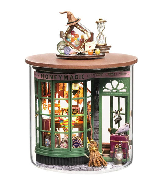 Magic Shop DIY Miniature Kit | LKWood (Dust Cover Included)