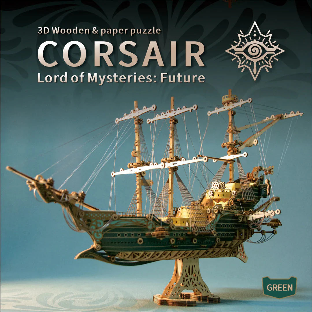 Future Pirate Ship Miniature Kit | LKWood