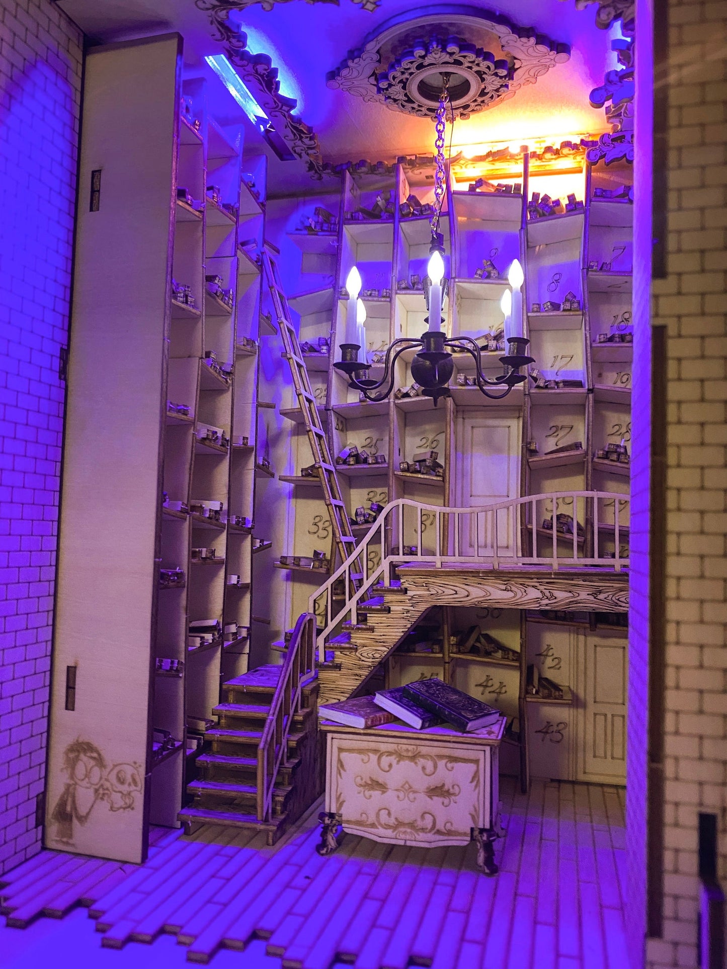 Magic Wand Shop Book Nook | LKWood