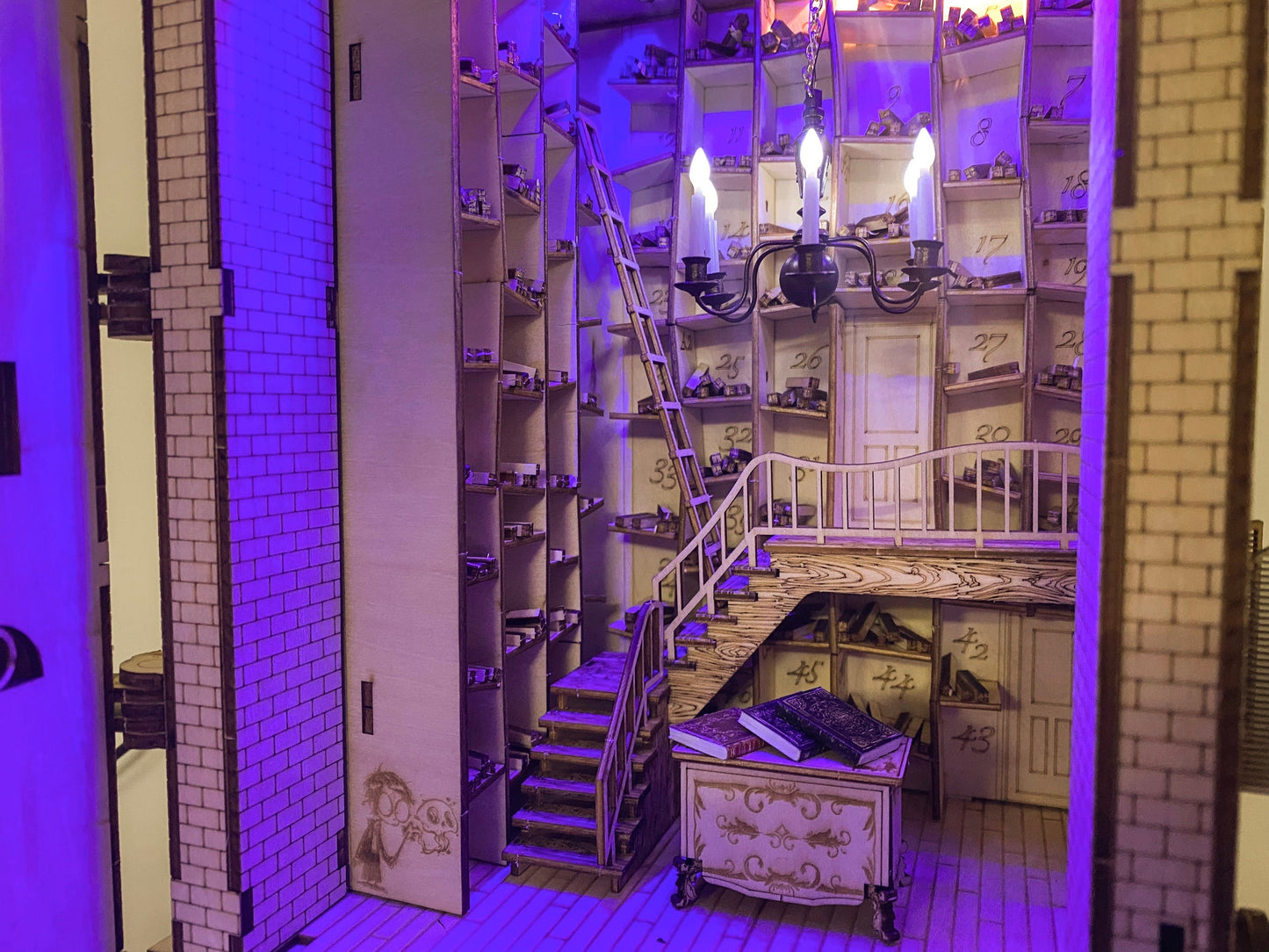 Magic Wand Shop Book Nook | LKWood