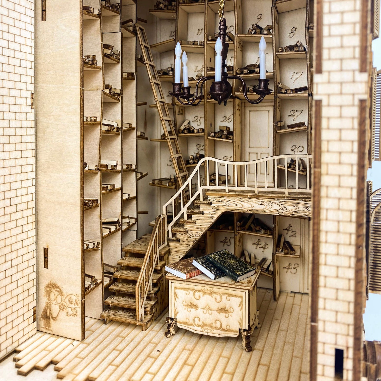 Magic Wand Shop Book Nook | LKWood
